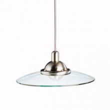 Kichler 2640NI - Galaxie™ 22.5" 1 Light Mini Pendant Brushed Nickel