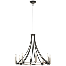 Kichler 43291BK - Bensimone™ 8 Light Chandelier Black