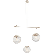 Kichler 44131PN - Amaryliss 3 Light Pendant Polished Nickel