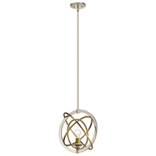 Kichler 44201PN - Ibis Small Pendant Polished Nickel