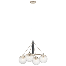 Kichler 44268PN - Marilyn 4 Light Chandelier Polished Nickel