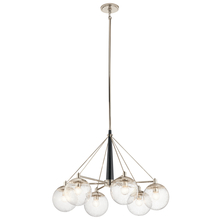 Kichler 44269PN - Marilyn 6 Light Chandelier Polished Nickel