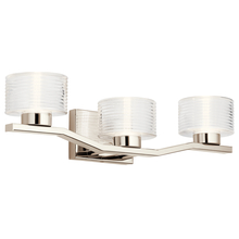 Kichler 45723PNLED - Lasus™ 3 Light LED Vanity Light