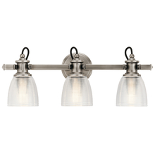 Kichler 45873CLP - Flagship™ 3 Light Vanity Light Classic Pewter