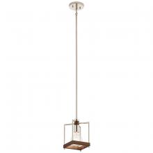 Kichler 52093AUB - Tanis™ 1 Light Pendant Auburn Stained