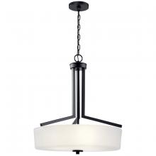 Kichler 52234BK - Skagos™ 3 Light Pendant Black