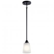 Kichler 52235BK - Skagos™ 1 Light Mini Pendant Black