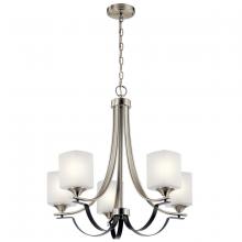 Kichler 52276NI - Tula™ 5 Light Chandelier Brushed Nickel