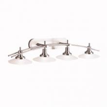 Kichler 6464NI - Structures 40 inches 4 Light Halogen Vanity Light in Brushed Nickel