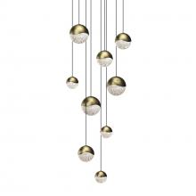 Sonneman 2916.14-AST - 9-Light Round Assorted LED Pendant