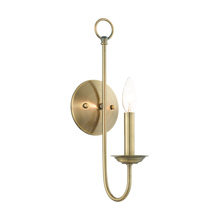 Livex Lighting 42681-01 - 1 Lt Antique Brass Wall Sconce