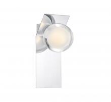 Lib & Co. US 10123-01 - Vinci, 1 Light LED Wall Mount, Chrome