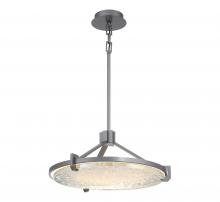 Lib & Co. US 12101-032 - Raffinato, Small LED Chandelier, Brushed Gunmetal