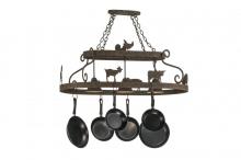  150295 - 46"L Barn Animals W/Downlights Pot Rack