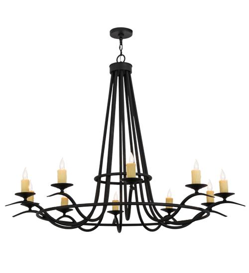 60&#34;W Octavia 10 LT Chandelier