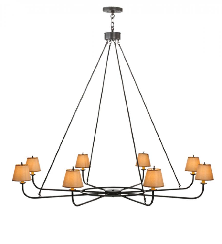 62&#34;W Brach Ring 8 LT Chandelier