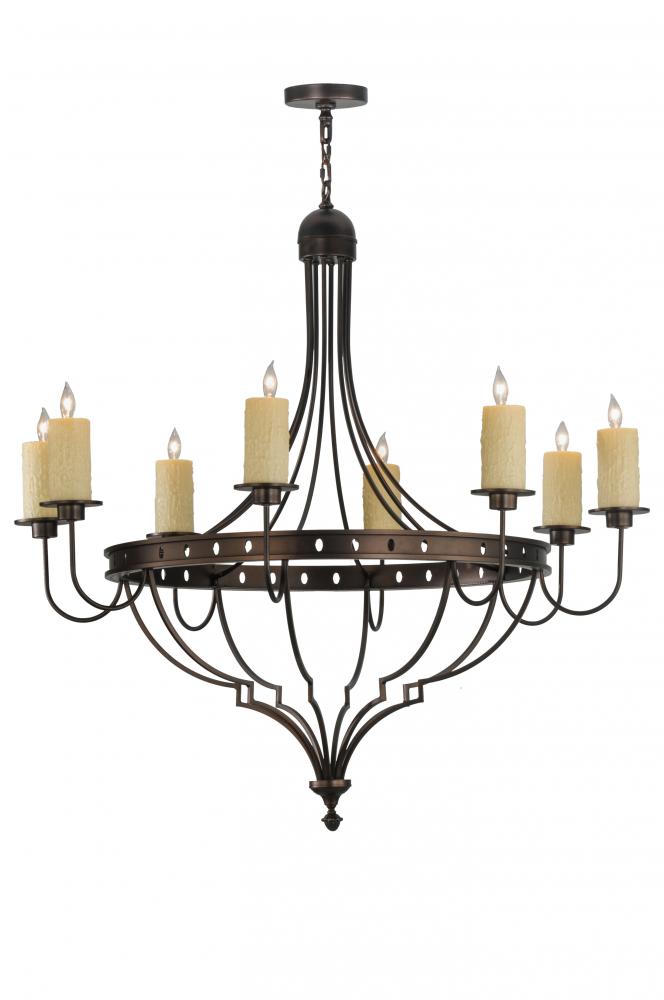 48&#34; Wide Bottini 8 Light Chandelier