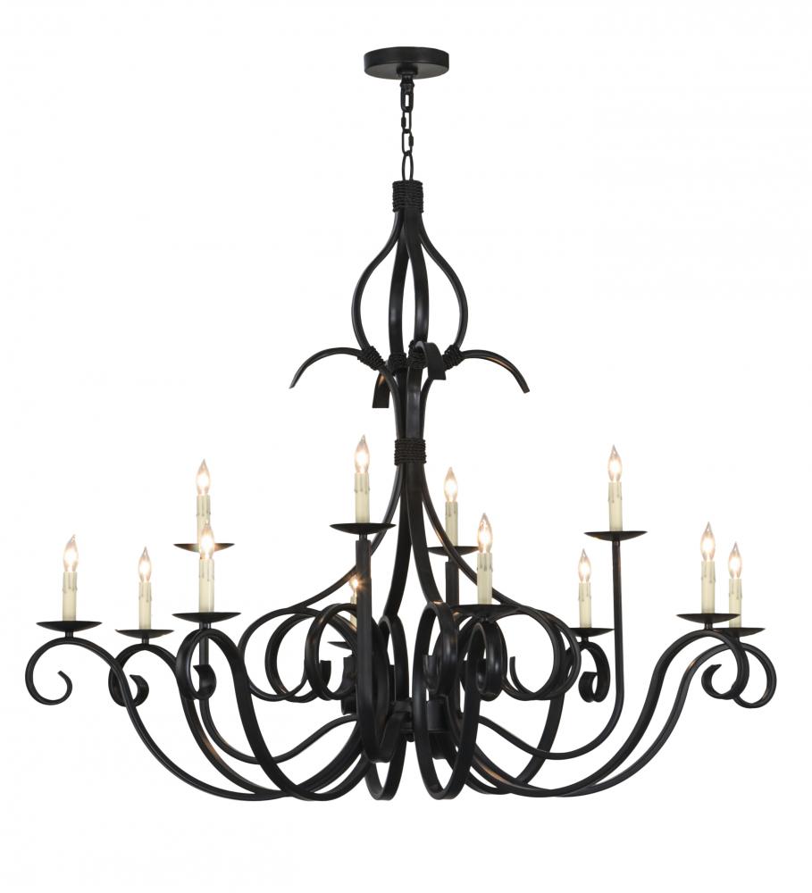 54&#34;W Cypress 12 LT Chandelier