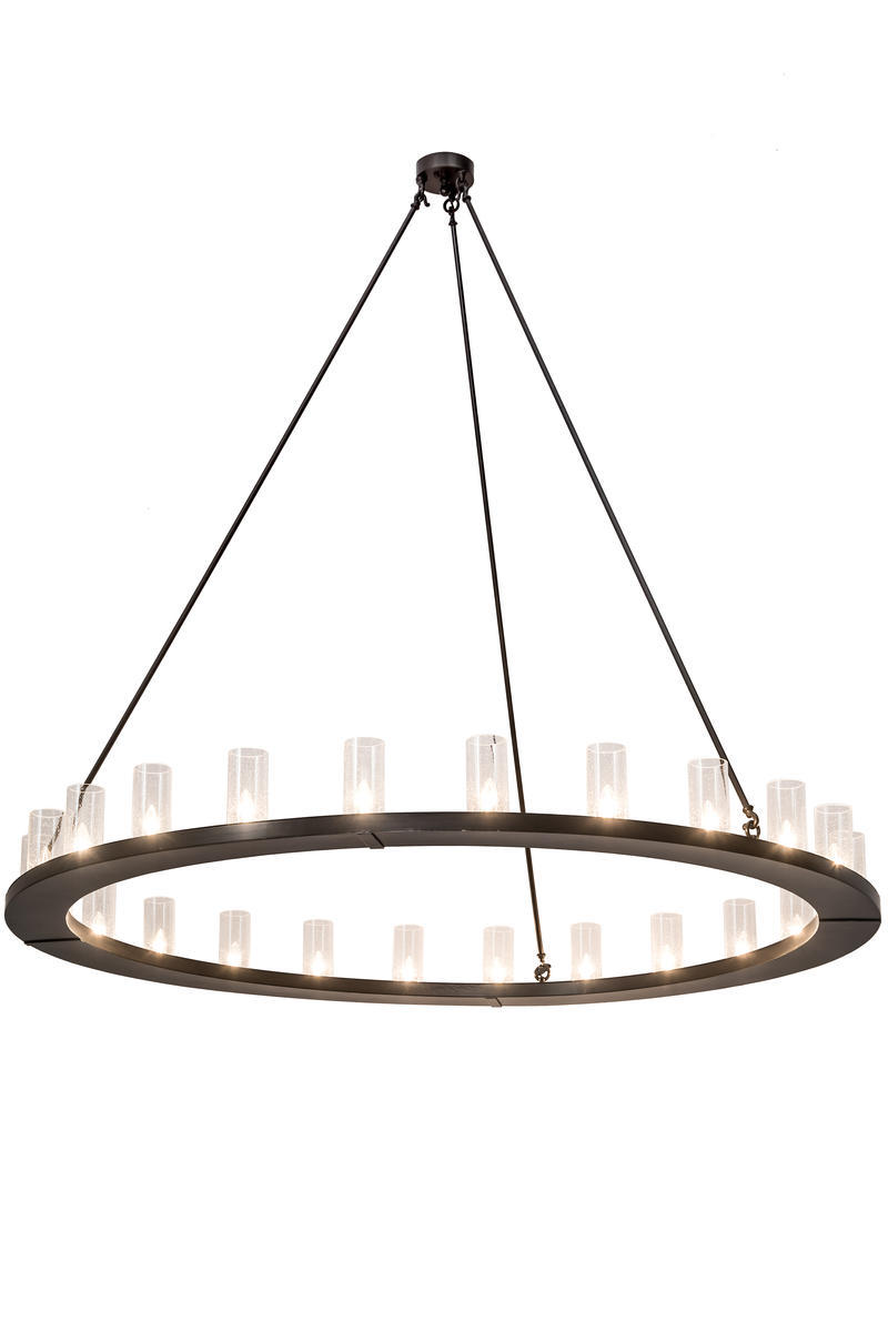 72&#34; Wide Loxley 24 LT Chandelier