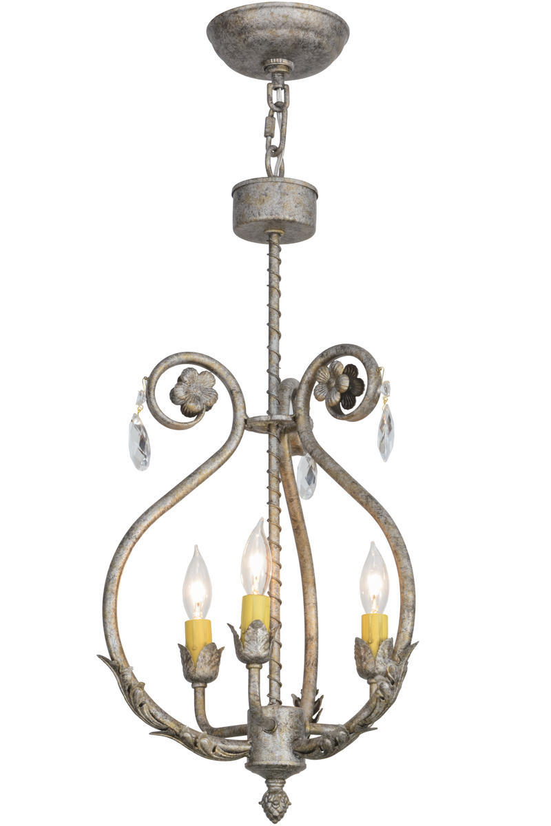 12&#34;W Antonia 3 LT Chandelier