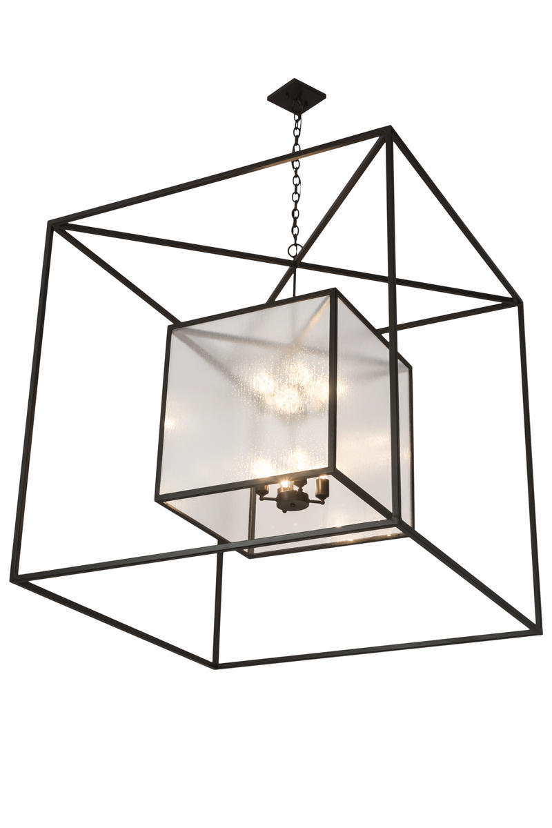 48&#34;Sq Kitzi Box Pendant