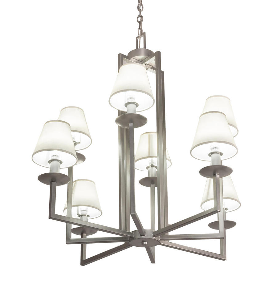 43&#34; Wide Porte Tournante 8 Light Chandelier