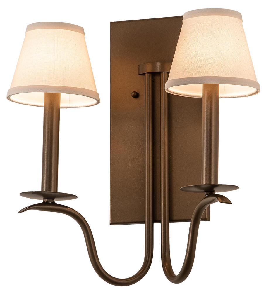 14&#34; Wide Octavia 2 Light Wall Sconce