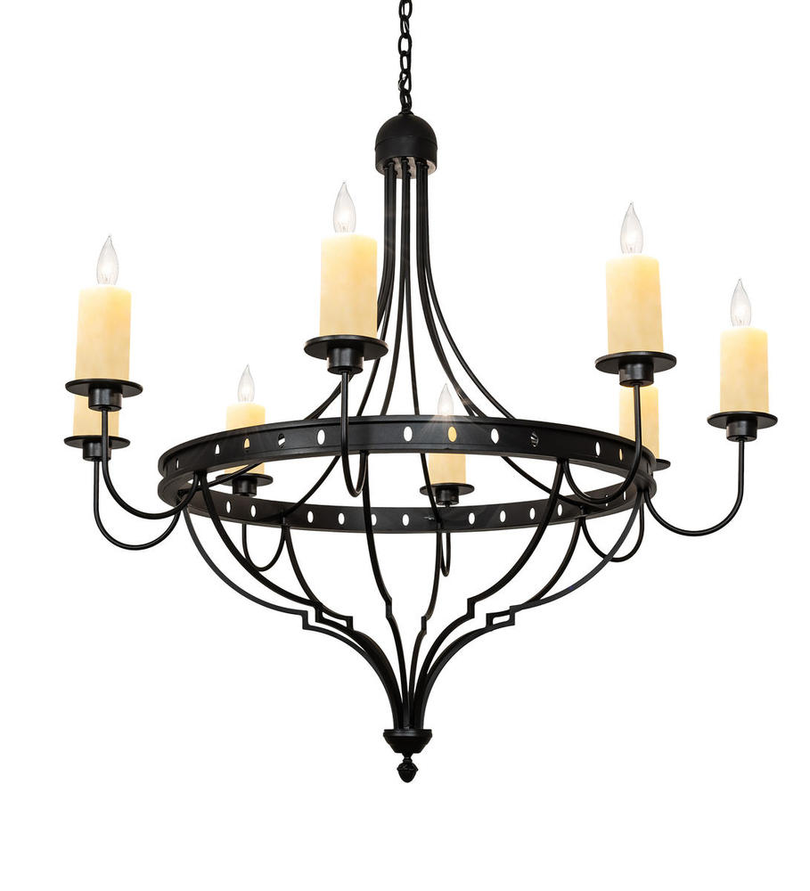 48&#34; Wide Bottini 8 Light Chandelier