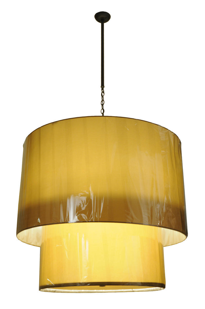 42&#34; Wide Cilindro 2 Tier Pendant