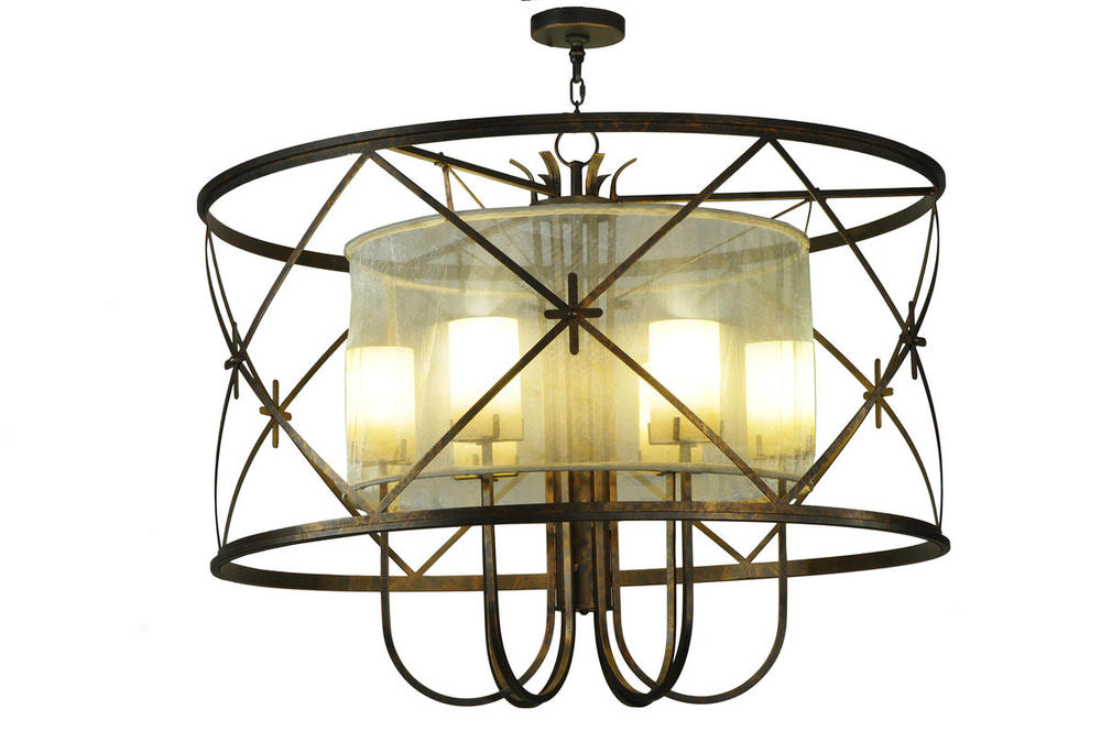 48&#34; Wide Penelope 6 Light Pendant