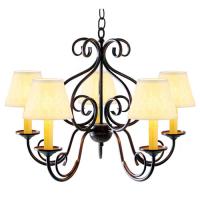 2nd Avenue Designs Blue 115230 - 24" Wide Jenna 5 Light Chandelier