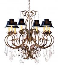 2nd Avenue Designs Blue 115585 - 42" Wide Felicia 10 Light Chandelier