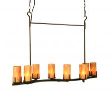 2nd Avenue Designs Blue 115870 - 52" Long Cero 8 Light Oblong Chandelier