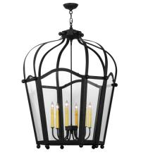 2nd Avenue Designs Blue 124809 - 32"W Citadel 6 Light Pendant