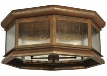 2nd Avenue Designs Blue 127123 - 30"W Manchester Octagon Flushmount