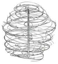 2nd Avenue Designs Blue 134563 - 73"W Cyclone 36 LT Chandelier