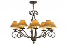 2nd Avenue Designs Blue 145951 - 40"W Sienna 8 LT Chandelier