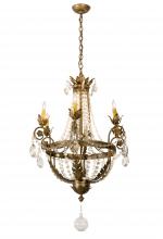 2nd Avenue Designs Blue 146785 - 26"W Antonia 6 LT Chandelier