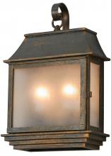 2nd Avenue Designs Blue 147471 - 10" Wide Bastille Lantern Wall Sconce