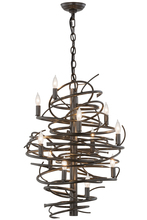 2nd Avenue Designs Blue 153834 - 20"W Cyclone 13 LT Chandelier