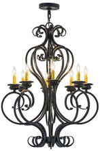 2nd Avenue Designs Blue 156713 - 28"W Fernando 8 LT Chandelier