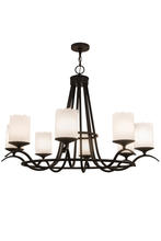 2nd Avenue Designs Blue 157920 - 48" Wide Octavia 8 Light Chandelier