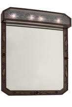 2nd Avenue Designs Blue 160047 - 30"W Arabesque Lighted Vanity Mirror