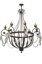 2nd Avenue Designs Blue 167783 - 45"W Antonia 8 LT Chandelier