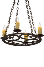 2nd Avenue Designs Blue 184774 - 20" Wide Ashley 4 LT Chandelier