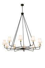 2nd Avenue Designs Blue 196031 - 72" Wide Brach Ring 10 LT Chandelier