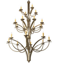 2nd Avenue Designs Blue 196887 - 86" Wide Corfe Chandelier