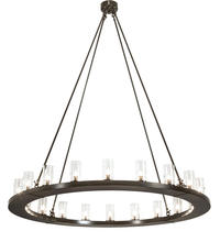 2nd Avenue Designs Blue 222369 - 60" Wide Loxley 20 Light Chandelier