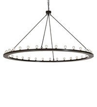 2nd Avenue Designs Blue 231219 - 96" Wide Loxley 32 Light Chandelier