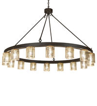 2nd Avenue Designs Blue 231480 - 62" Wide Loxley Needham 16 Light Chandelier